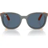Ray Ban Ray-ban Kids' 47mm Phantos Optical Glasses & Clip-on Sunglasses In Orange