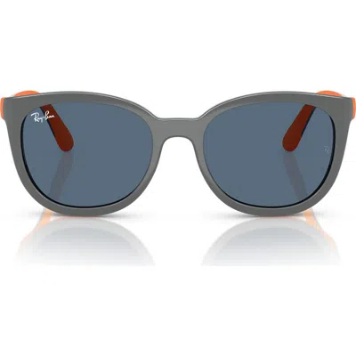 Ray Ban Ray-ban Kids' 47mm Phantos Optical Glasses & Clip-on Sunglasses In Orange