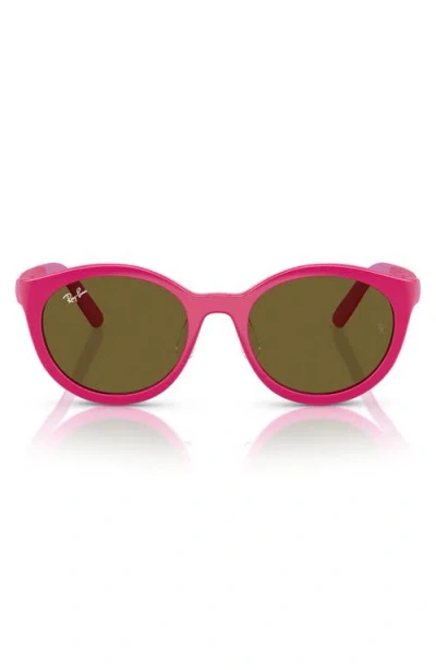 Ray Ban Ray-ban Kids' 47mm Phantos Clip-on Frames In Pink