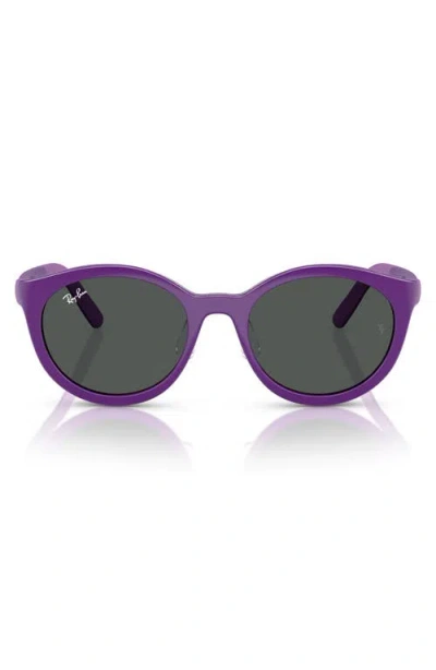 Ray Ban Ray-ban Kids' 47mm Phantos Clip-on Frames In Purple