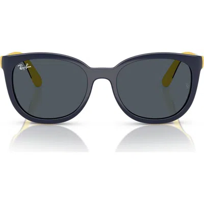 Ray Ban Ray-ban Kids' 47mm Phantos Optical Glasses & Clip-on Sunglasses In Yellow