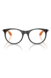 Ray Ban Ray-ban Kids' 47mm Phantos Optical Glasses In Grey