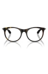 Ray Ban Ray-ban Kids' 47mm Phantos Optical Glasses In Havana