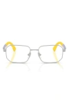 Ray Ban Ray-ban Kids' 48mm Irregular Optical Glasses In Neutral
