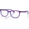 Ray Ban Ray-ban Kids' 48mm Pillow Optical Glasses In Violet