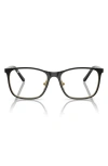 Ray Ban Ray-ban Kids' 48mm Small Square Optical Glasses In Black