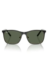 Ray Ban Ray-ban Kids' 48mm Square Sunglasses In Black