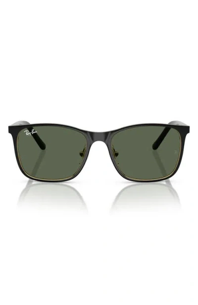 Ray Ban Ray-ban Kids' 48mm Square Sunglasses In Black