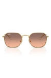 Ray Ban Ray-ban Kids' 49mm Gradient Irregular Sunglasses