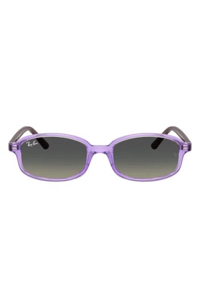 Ray Ban Ray-ban Kids' 49mm Irregular Sunglasses In Metallic