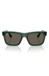 Ray Ban Ray-ban Kids' 49mm Rectangular Sunglasses In Green
