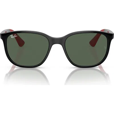 Ray Ban Ray-ban Kids' Junior 48mm Square Sunglasses In Green