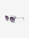 Ray Ban Ray-ban Kids Round Sunglasses 44 Mm Black In Black