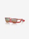 Ray Ban Ray-ban Kids Wayfarer Sunglasses In Red