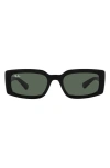 Ray Ban Kiliane 54mm Pillow Sunglasses In Black