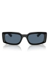 Ray Ban Kiliane 54mm Pillow Sunglasses In Black Blue