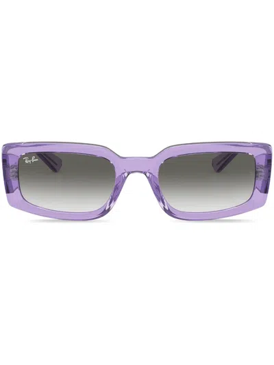 Ray Ban Ray-ban Kiliane 54mm Gradient Pillow Sunglasses In Purple