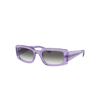 Ray Ban Ray-ban Kiliane 54mm Gradient Pillow Sunglasses In Purple