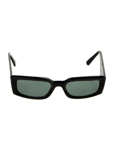Pre-owned Ray Ban Kiliane Bio-based Square Sunglasses In Black