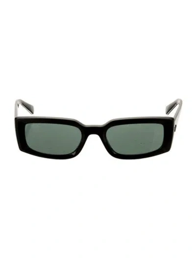 Pre-owned Ray Ban Kiliane Bio-based Square Sunglasses In Black