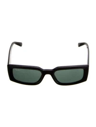 Pre-owned Ray Ban Kiliane Narrow Sunglasses In Black