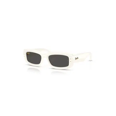 Ray Ban Kiliane Puffer Sonnenbrillen Full Cream Fassung Schwarz Glas 55-19