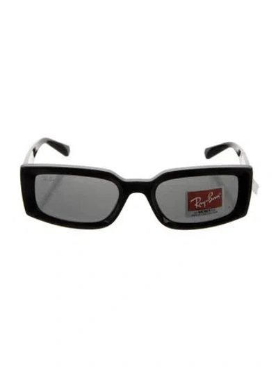 Pre-owned Ray Ban Kiliane Square Sunglasses In Black