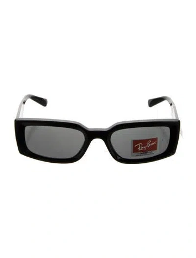 Pre-owned Ray Ban Kiliane Square Sunglasses In Black