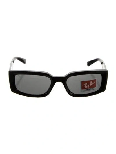 Pre-owned Ray Ban Kiliane Square Sunglasses In Black