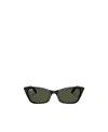 Ray Ban Ray-ban Lady Burbank 55mm Cat Eye Sunglasses In Green