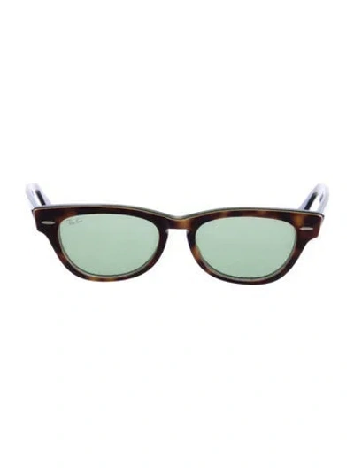 Pre-owned Ray Ban Laramie Special Series Wayfarer Sunglasses In Brown