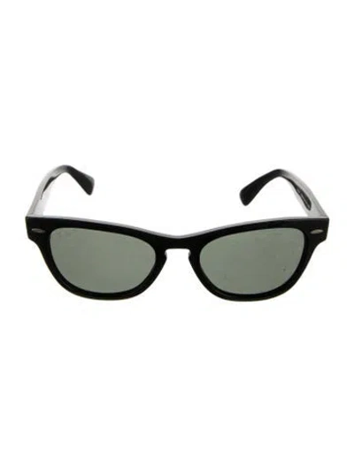 Pre-owned Ray Ban Laramie Wayfarer Sunglasses In Black