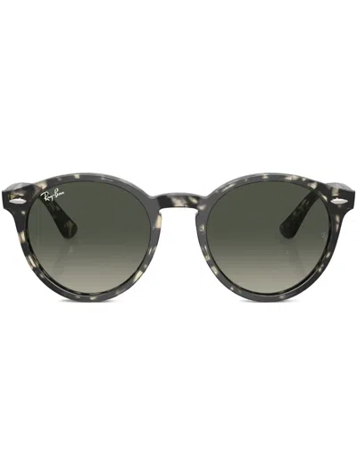 Ray Ban Sonnenbrille Mit Rundem Gestell In Grey