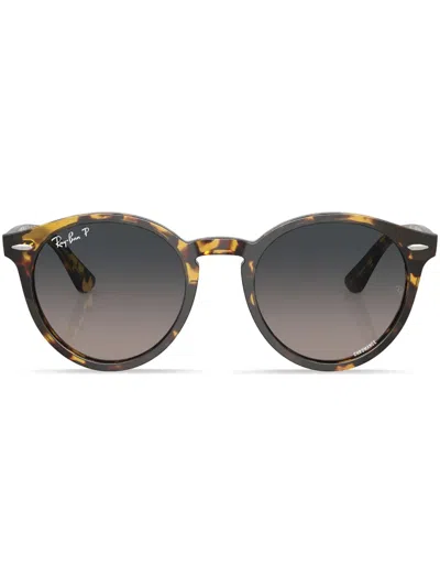 Ray Ban Sonnenbrille Mit Rundem Gestell In Yellow