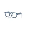 Ray Ban Laurene Optics Bio-based  Blau Transparent Fassung Klar Glas Polarisiert 51-18 In Blau Transparent