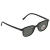 Ray Ban Leonard Polarized Green Classic G-15 Square Unisex Sunglasses Rb2193 901/58 51 In Black / Green