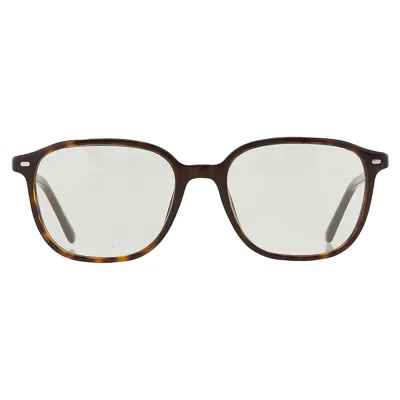 Ray Ban Leonard Transitions Clear Square Ladies Sunglasses Rb2193 902/gh 53 In Brown