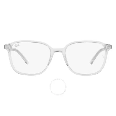 Ray Ban Leonard Transitions Clear Square Unisex Sunglasses Rb2193 912/gh 51 In Grey