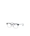 Ray Ban Ray-ban Rx3716vm Clubmaster Metal Optics Unisex Square Eyeglasses In Gray