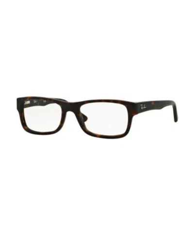 Ray Ban Logo Flat Mirror In White