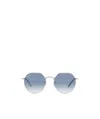 Ray Ban 51mm Gradient Geometric Sunglasses In Blue
