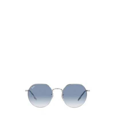 Ray Ban 51mm Gradient Geometric Sunglasses In Blue