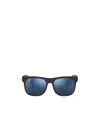 Ray Ban Logo Sunglasses In Blue