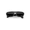 Ray Ban Lukas Bio-based Sunglasses Black Frame Black Lenses Polarized 53-20 In Black