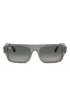 Ray Ban Lukas Sunglasses In Gray