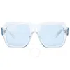 Ray Ban Magellan Bio Based Blue Mirror Square Unisex Sunglasses Rb4408 67291n 54