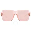 Ray Ban Magellan Bio Based Pink Mirror Square Unisex Sunglasses Rb4408 67286x 54