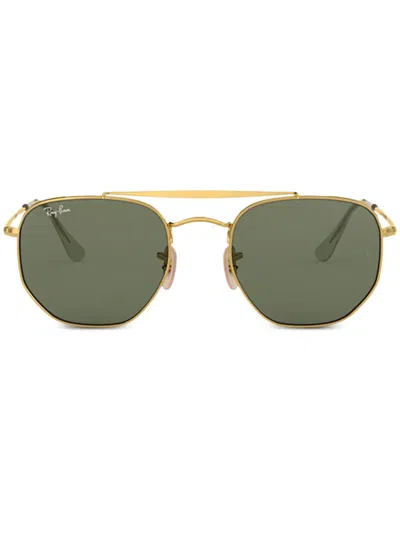 Ray Ban Marshal Sunglasses In Gold