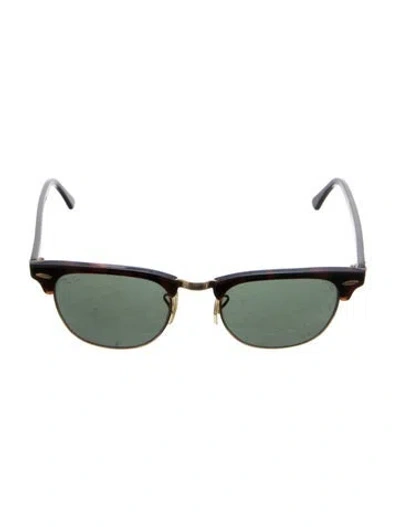 Pre-owned Ray Ban Master Wayfarer Wayfarer Sunglasses In Brown