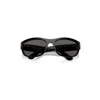 Ray Ban Mega Balorama Blacked Out Collection Sunglasses Black Frame Grey Lenses 60-19 In Black
